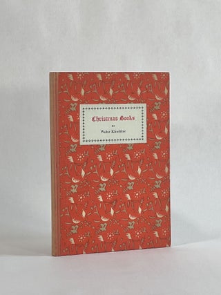 Item #10036 Christmas Books. Walter Klinefelter