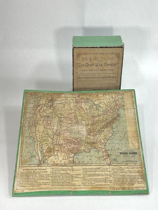 Item #10308 The Silent Teacher, or The Great Map Novelty! Something for the Home, the School, and...