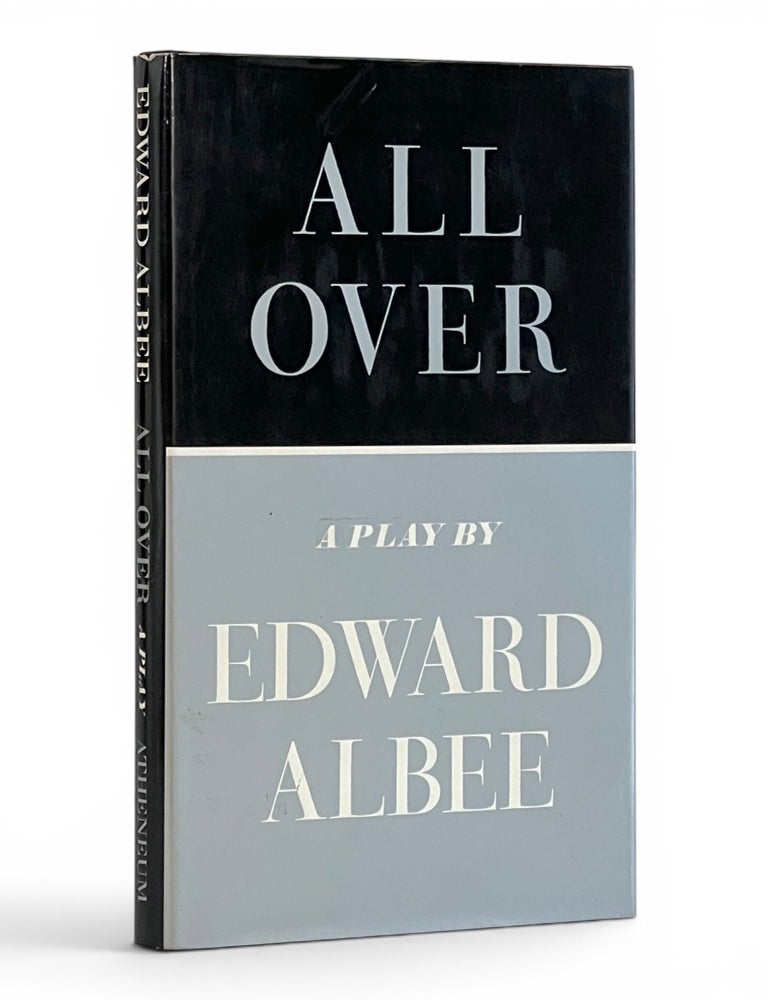 Item #11183 All Over: A Play. Edward Albee.