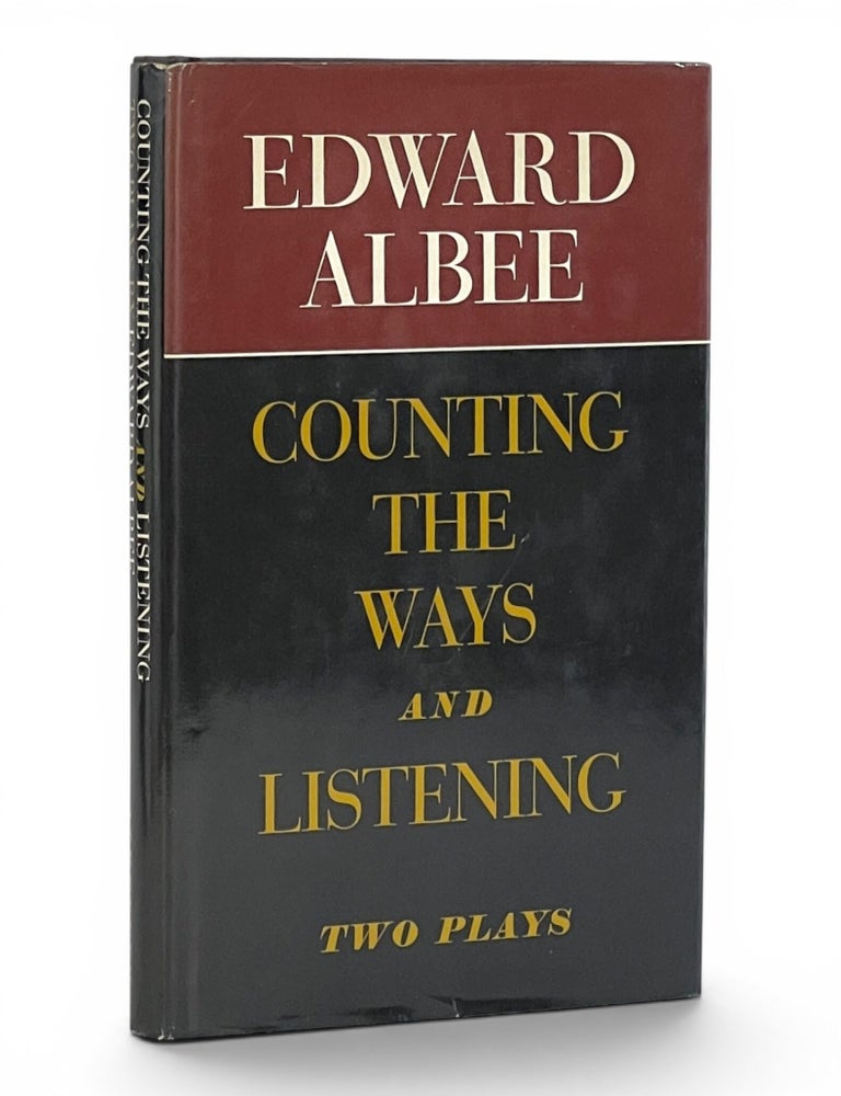 Item #11184 Counting the Ways and Listening: Two Plays. Edward Albee.
