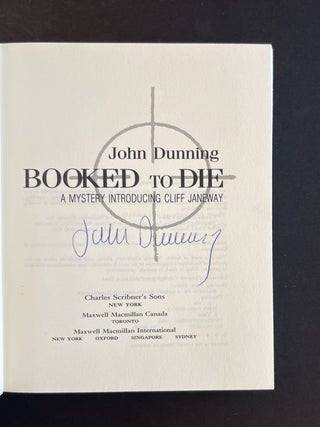 Booked to Die: A Mystery Introducing Cliff Janeway