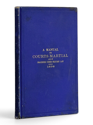 Item #11523 A Manual for Courts-Martial, and of Procedure Under Military Law. United States....