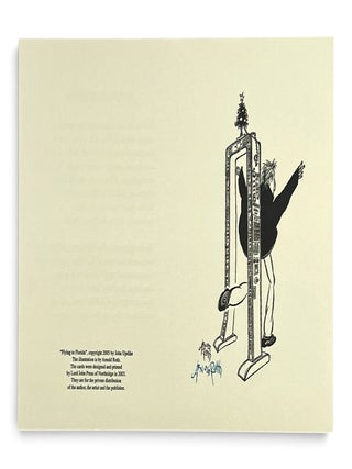 Item #11530 [Greeting Card] Flying to Florida. John | Updike, Arnold Roth