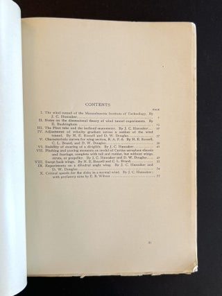 Hodgkins Fund: Reports on Wind Tunnel Experiments in Aerodynamics (Smithsonian Miscellaneous Collections, Volume 62, Number 4)