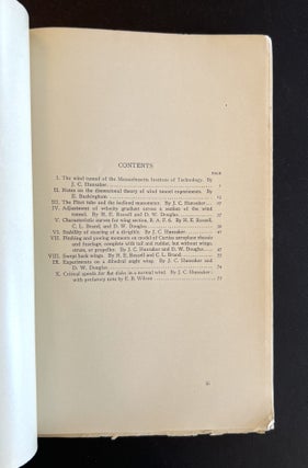 Hodgkins Fund: Reports on Wind Tunnel Experiments in Aerodynamics (Smithsonian Miscellaneous Collections, Volume 62, Number 4)