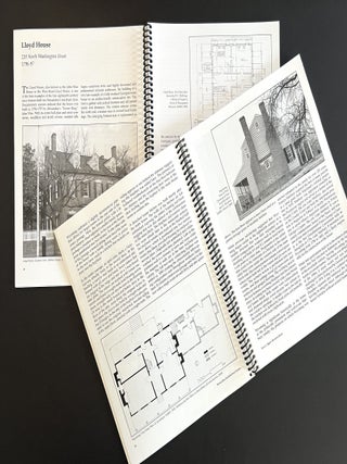 A Shared Heritage: Urban and Rural Experience on the Banks of the Potomac. A Field Guide for Alexandria, Virginia [and] the Western Shore of Maryland). Vernacular Architecture Forum Annual Conference, May 2-5, 2018