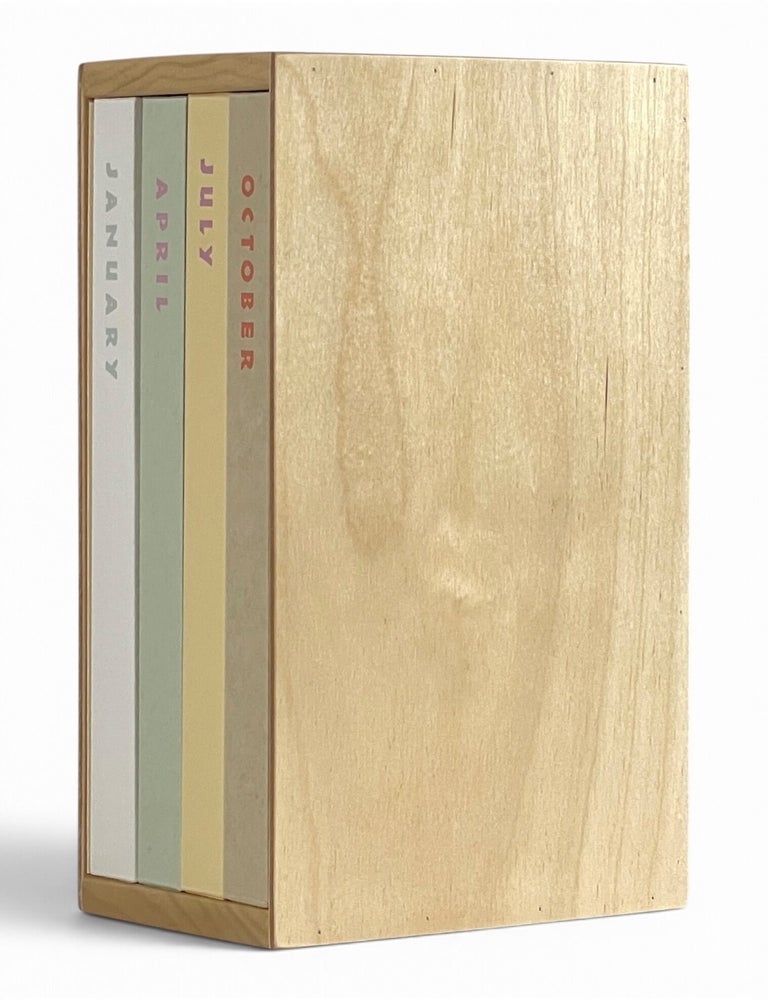 Item #11630 Four Months | Four Seasons: January; April; July; [and] October. Janus Press, Ruth Fine.