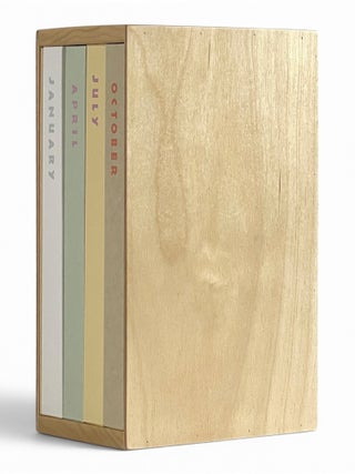 Item #11630 Four Months | Four Seasons: January; April; July; [and] October. Janus Press, Ruth Fine