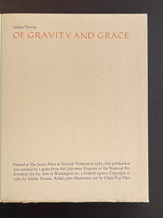 Of Gravity and Grace