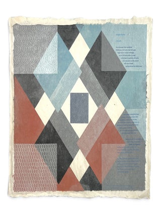 Item #11640 [Broadside] Old Quilts. Janus Press, Margaret | Kaufman, Amanda Degener, Claire Van...