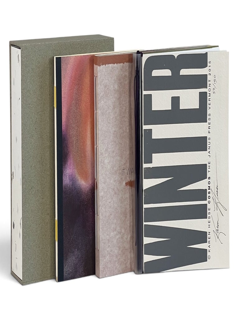 Item #11643 Trio: Eclipses; It Was Like That; [and] Cosmos. Janus Press, Judy Haswell Leland Kinsey, Karen Hesse |, Claire Van Vliet.