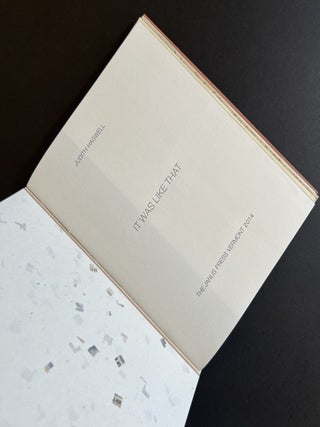 Trio: Eclipses; It Was Like That; [and] Cosmos