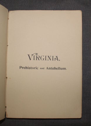 VIRGINIA. PREHISTORIC AND ANTEBELLUM; Part First: Uncle Yorke