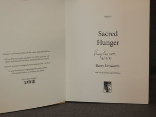 SACRED HUNGER | Volume V, Oak Tree Press First Chapter Series