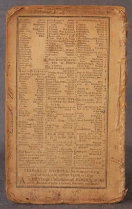 ISAIAH THOMAS JUNR'S MASSACHUSETTS, CONNECTICUT, RHODE ISLAND, NEW HAMPSHIRE & VERMONT ALMANACK, WITH AN EPHEMERIS, FOR THE YEAR OF OUR LORD 1804
