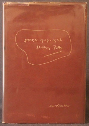 Item #4987 POEMS, 1929-1936. Dudley Fitts