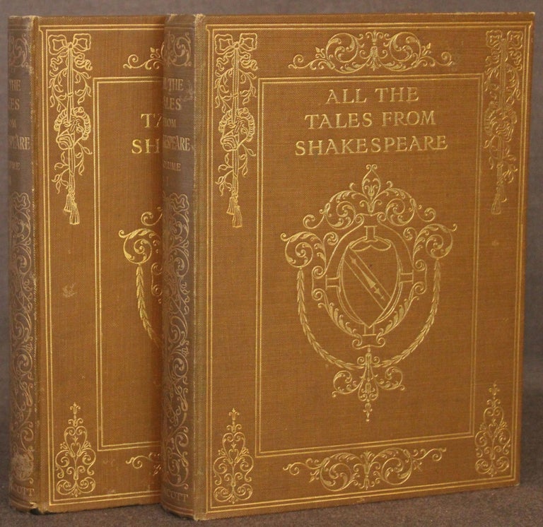 Item #5153 ALL THE TALES OF SHAKESPEARE (2 Volumes). William Lamb Shakespeare, Charles, Mary, H. S. Morris.