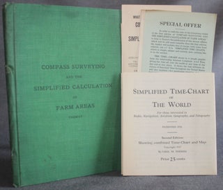 Item #5392 COMPASS SURVEYING AND THE SIMPLIFIED CALCULATION OF FARM AREAS. Charles Mitchell Thomas