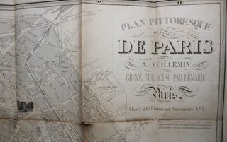 [Map] NOUVEAU PLAN PITTORESQUE DE PARIS, AVEC LES VUES DE SES MONUMENTS DANS L'INTERIEUR AUX PLACES QUILS OCCUPENT