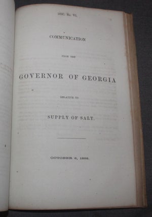 [Confederate Imprint] JOURNAL OF THE SENATE OF THE COMMONWEALTH OF VIRGINIA: BEGUN AND HELD AT THE CAPITOL IN THE CITY OF RICHMOND, on Monday, the Seventh Day of September, in the Year One Thousand Eight Hundred and Sixty-Three--Being the Eighty-Seventh Year of the Commonwealth. Extra Session.