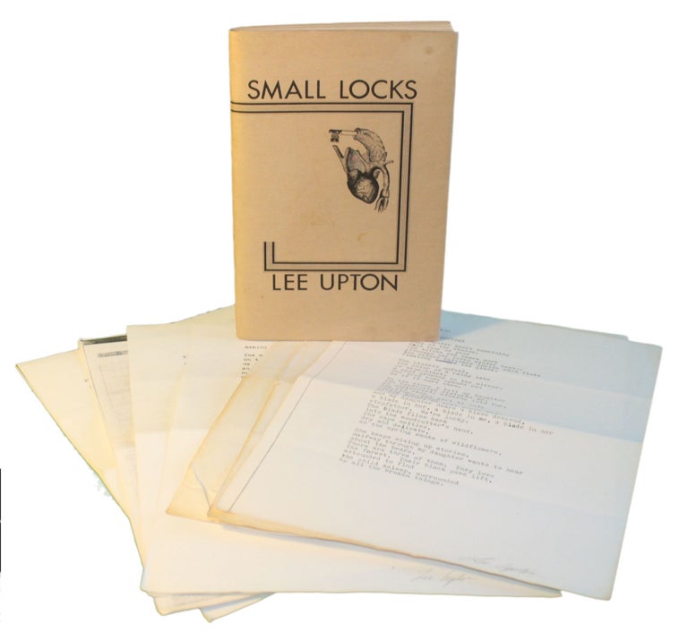 Item #5824 SMALL LOCKS: Poems [also photocopied typescripts of 9 poems]. Literature, Lee Upton.