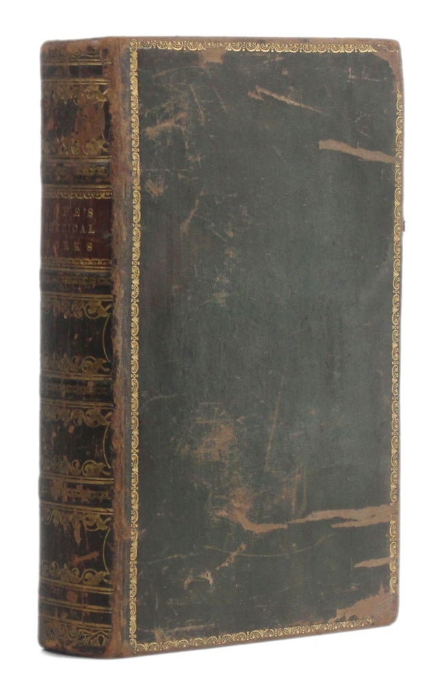 Item #5872 THE POETICAL WORKS OF ALEXANDER POPE, Esqr. Including his Translation of Homer, Complete in One Volume. Alexander | Pope, the Life of the, Dr. Johnson, Samuel.