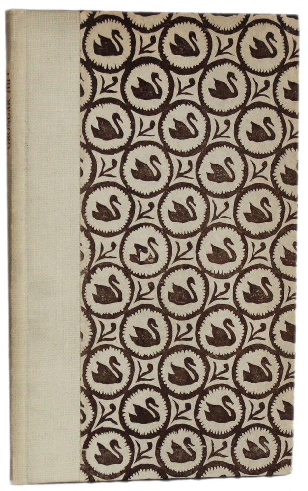 Item #5924 [Swan Press] GRONGAR HILL (The Swan Poets No. 4). John Dyer.