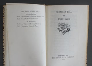 [Swan Press] GRONGAR HILL (The Swan Poets No. 4)