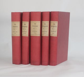 Item #6237 THE REVIEWER: A QUARTERLY MAGAZINE (35 Issues Bound in Five Volumes, Complete |...