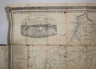 [Confederate Imprint | Cover Title] MAP OF VIRGINIA. MAP OF THE STATE OF VIRGINIA, Containing the Counties, Principal Towns, Railroads, Rivers, Canals & All Other Internal Improvements
