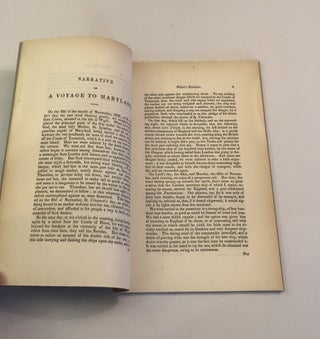 A RELATION OF THE COLONY OF THE LORD BARON OF BALTIMORE, IN MARYLAND, NEAR VIRGINIA; A NARRATIVE OF THE VOYAGE TO MARYLAND BY FATHER ANDREW WHITE; and Sundry Reports from Fathers Andrew White, John Altham, John Brock, and other Jesuit Fathers of the Colony to the Superior General at Rome.