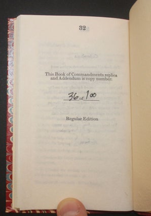 A Book of Commandments, for the Government of the Church of Christ, Organized According to Law, on the 6th of April, 1830 (Facsimile)