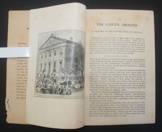 THE CAPITOL DISASTER: A Chapter of Reconstruction in Virginia