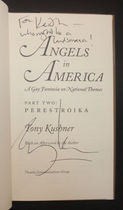 ANGELS IN AMERICA: A GAY FANTASIA ON NATIONAL THEMES. Part Two: Perestroika