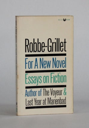 Item #6632 FOR A NEW NOVEL: Essays on Fiction. Alain | Robbe-Grillet, Richard Howard