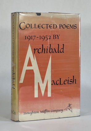 Item #6668 COLLECTED POEMS, 1917-1952. Archibald MacLeish