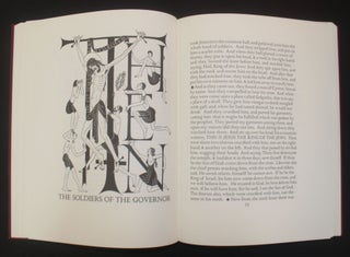 [Golden Cockerel Press. Folio Society Facsimile] THE FOUR GOSPELS OF THE LORD JESUS CHRIST According to the Authorized Version of King James I