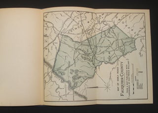 FAUQUIER DURING THE PROPRIETORSHIP: A Chronicle of the Colonization and Organization of a Northern Neck County