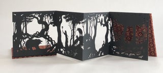 [Artist Book] Vasilisa and the Witch's Fire: A Papercut Re-Telling of Vasilisa the Beautiful's Flight from the Hut of Baba Yaga the Witch