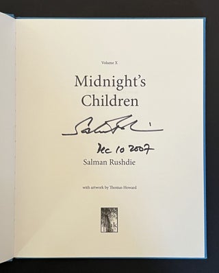 MIDNIGHT'S CHILDREN | Volume X, Oak Tree Press First Chapter Series