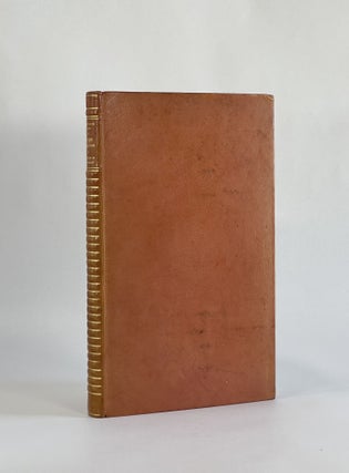 Item #7354 [Nonesuch Press] CHAPMAN by Havelock Ellis with Illustrative Passages. Private Press,...