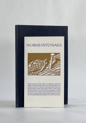 WORMS INTO NAILS (Broadside Prospectus Laid In)