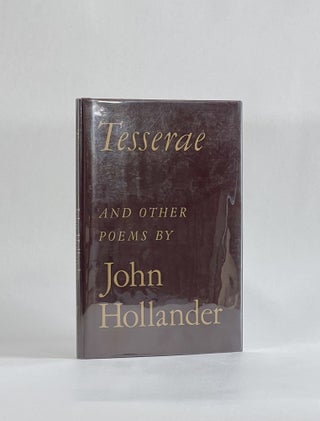 Item #7857 TESSERAE & OTHER POEMS. John Hollander