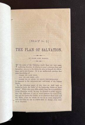 Item #8016 THE PLAN OF SALVATION [Tract No. 2]. John James Morgan