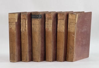 Item #8056 THE HISTORY OF BRITISH INDIA, in Six Volumes (Complete). James Mill