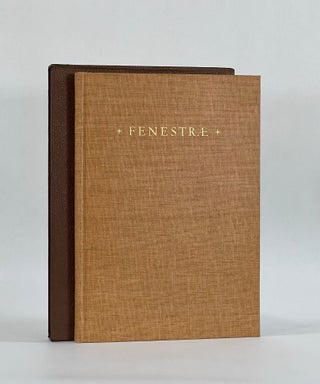 Item #8101 FENESTRAE: WINDOWS THROUGH WHICH A FRIEND MAY SEE THE SOUL OF A BUSY MAN. Francis...