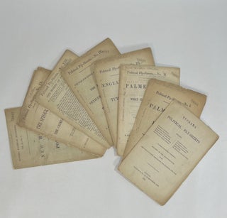 Item #8129 TUCKER'S POLITICAL FLY-SHEETS CONTAINING [7 of 10 Political Fly-Sheets] to which...