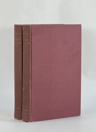 Item #8278 EDMUND PENDLETON, 1721-1803, A BIOGRAPHY (2 Volumes, Complete). David John Mays