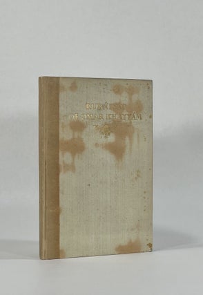 RUBA'IYAT OF OMAR KHAYYAM. John Henry Nash, Edward | FitzGerald, Gilbert, trans.