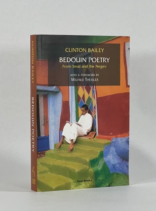 Item #8382 BEDOUIN POETRY FROM SINAI AND THE NEGEV. Clinton Bailey